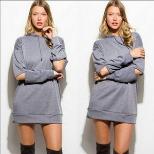 Cut out Hoodie/Dress
